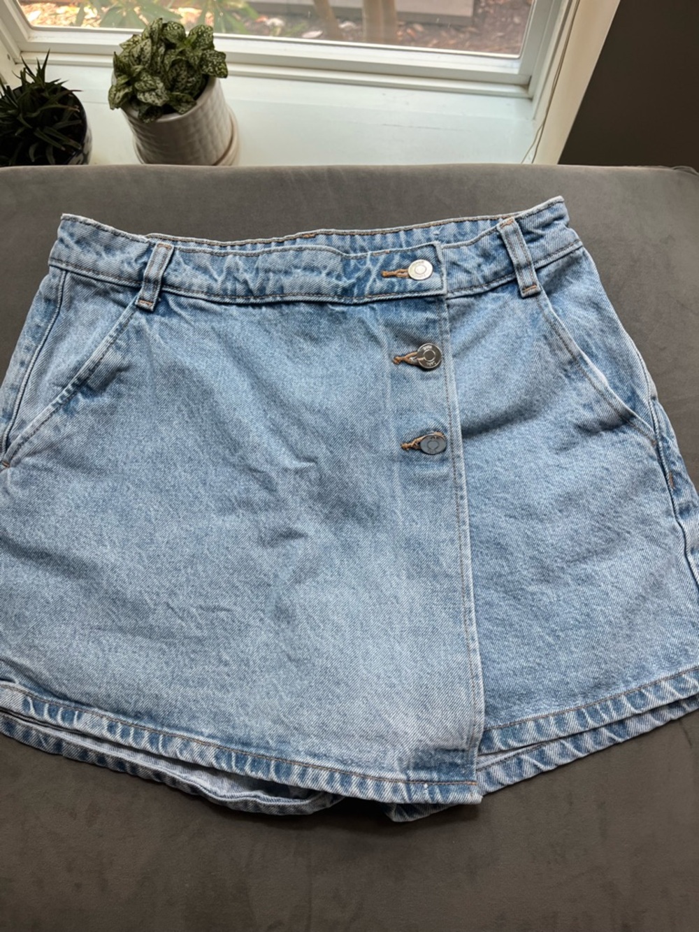 Zara Denim Skort